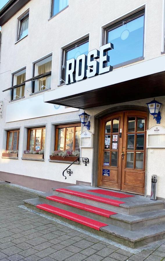 Hotel Goldene Rose Ebersbach an der Fils Exterior foto